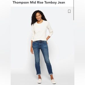 Vigoss mid rise Tomboy Jeans size 4